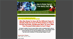 Desktop Screenshot of identityprevent.com